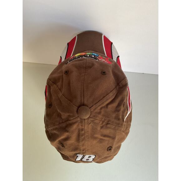 NASCAR Y2K Vintage 2009 M&M’s Racing Hat #18 Chase Authentics Kyle Busch Cap - Picture 7 of 11